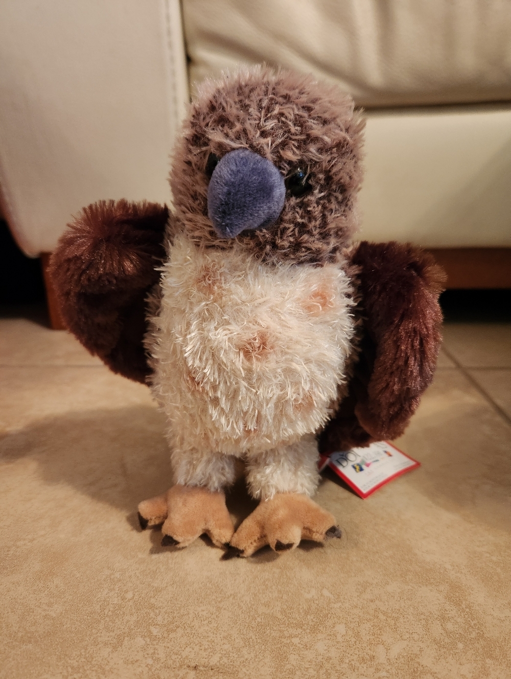 Douglas Cuddle Toys Orion Red-Tailed Hawk Plush NWT